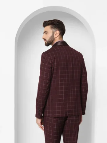 Tuxedo Multitude 6X Teal Check Formal Suit – Micah